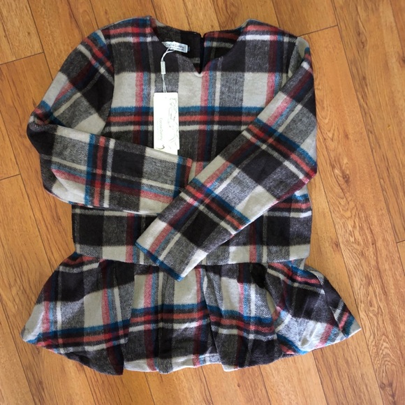 Plaid Wool Dress👗 - Picture 1 of 2